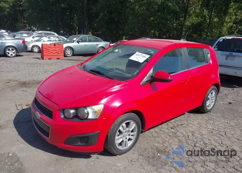 2015 Chevrolet Sonic Lt Auto from USA, damaged, VIN 1G1JC6SH3F4117535